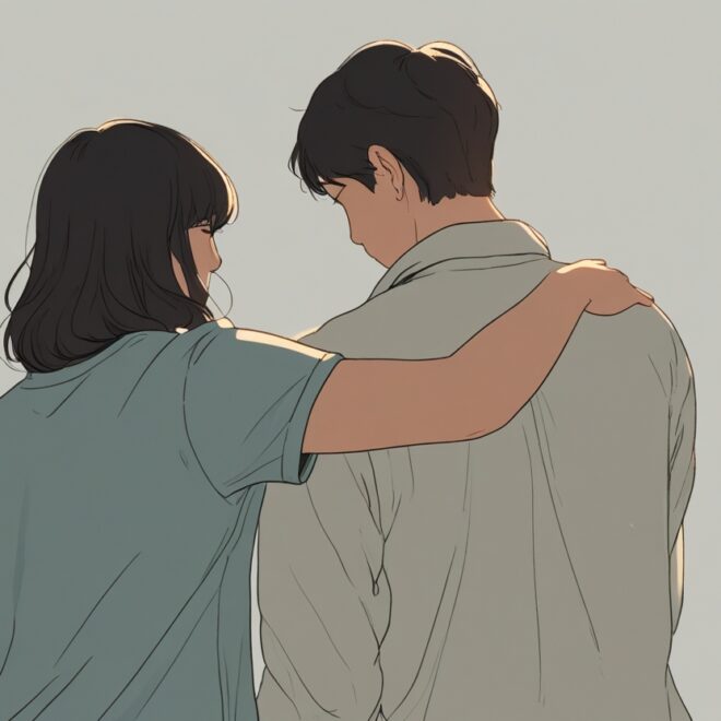 Hand on Shoulder Meme