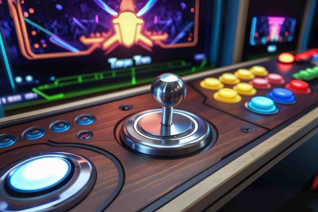 Arcade Multi Game Controller Panel Spinner and Tricker Stick