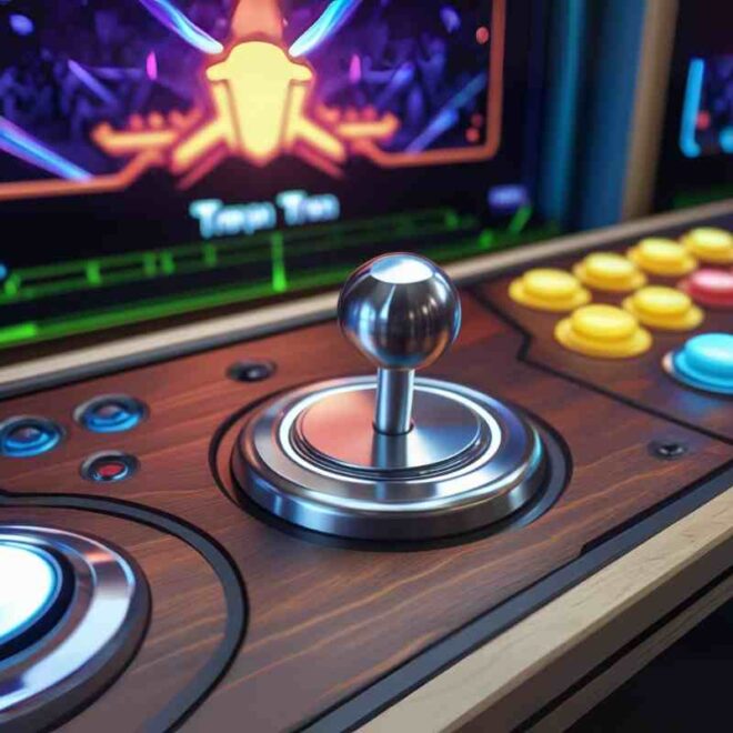 Arcade Multi Game Controller Panel Spinner and Tricker Stick