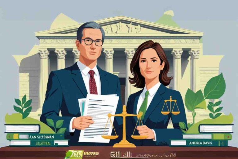 Alan Slessman Andrea Davis Legacy in Law and Justice