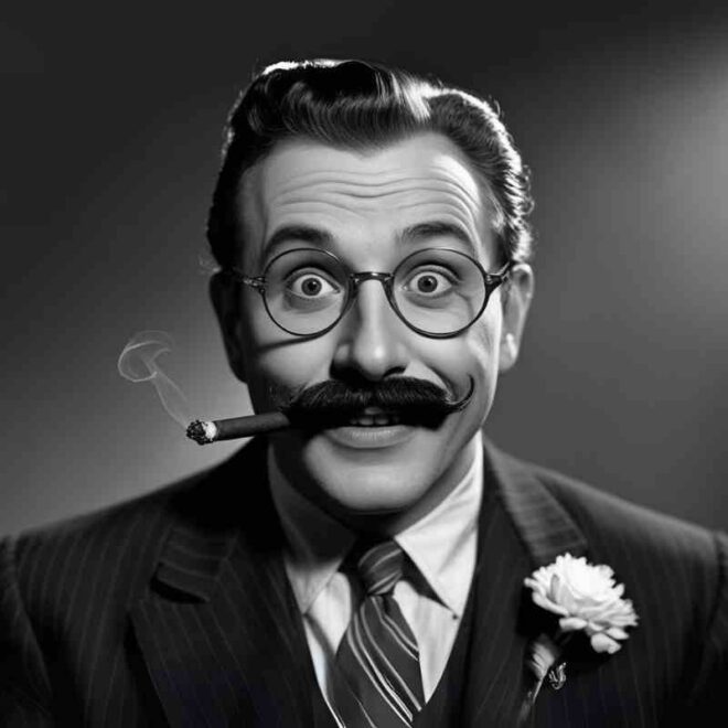 KS Fraiser Inspired by Groucho Marx: Wit & Influence