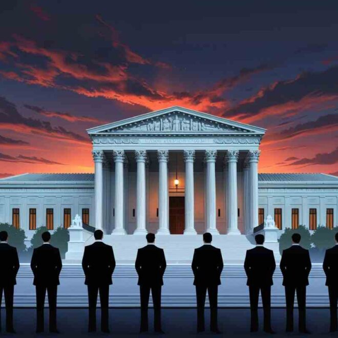 Trump’s lawyers anxiously await Supreme Court decision on judicial power