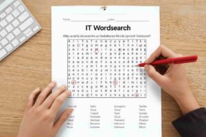 IT Wordsearch Puzzle for Smarter Tech Learning