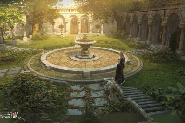 Talk to Eirawinn Mabinogi in Castle Garden Walkthrough