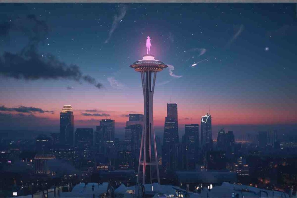 Zentreya Neverness To Everness Space Needle