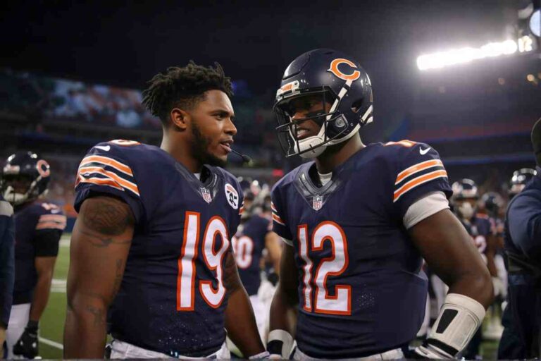 DJ Moore Addressed A Miscommunication with Rookie QB Caleb Williams