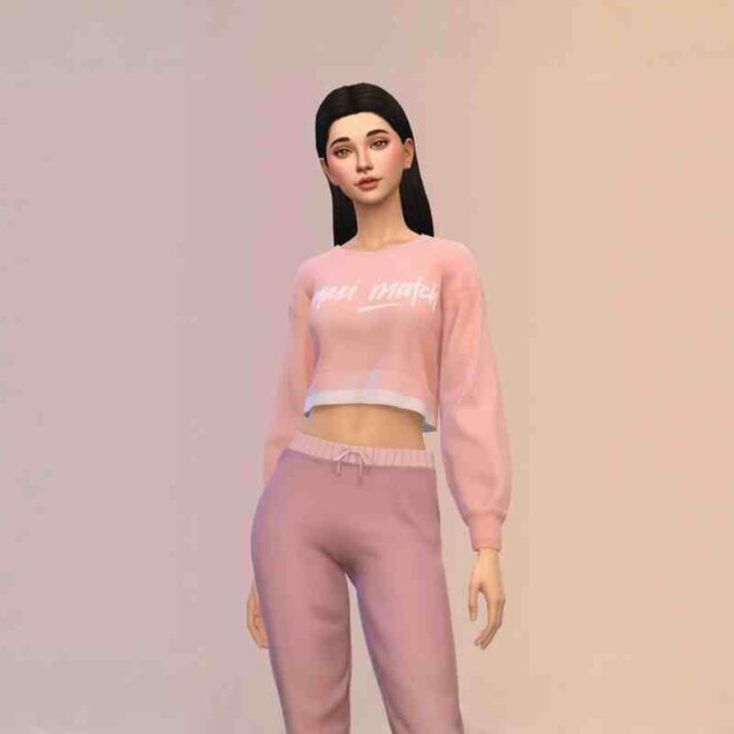 Sims 4 Hip Hugging Sweats Maxis Match