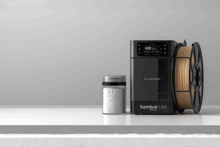 Decastent Holder H2D: Keep 3D Printer Filament Dry