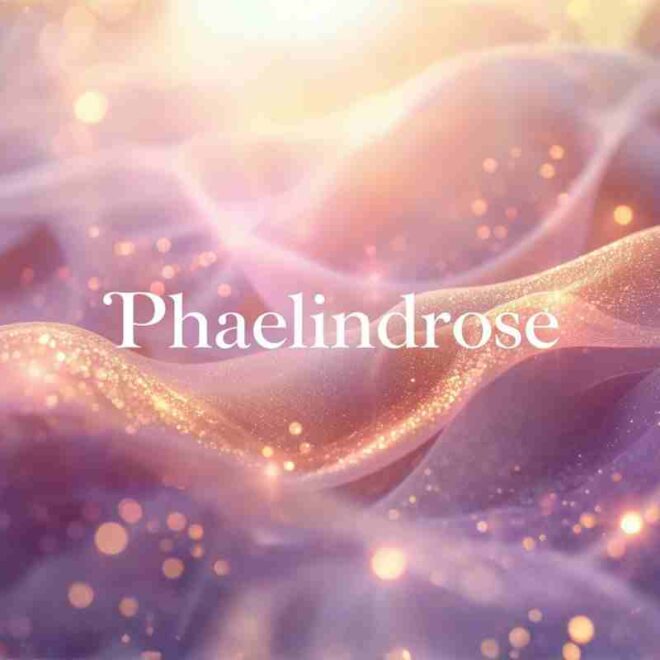 Phaelindrose: A Word Rooted in Light and Growth