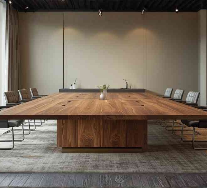 2021 Australian Hardwood Conference Room Table Overview
