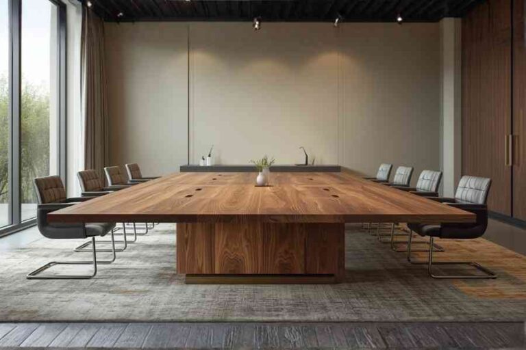 2021 Australian Hardwood Conference Room Table Overview
