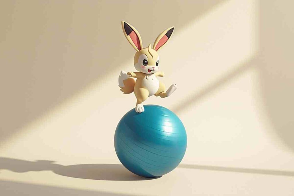 scorbunny exercise ball twitter