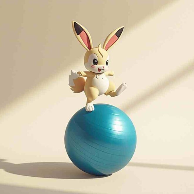 Scorbunny Exercise Ball Twitter In Meme History