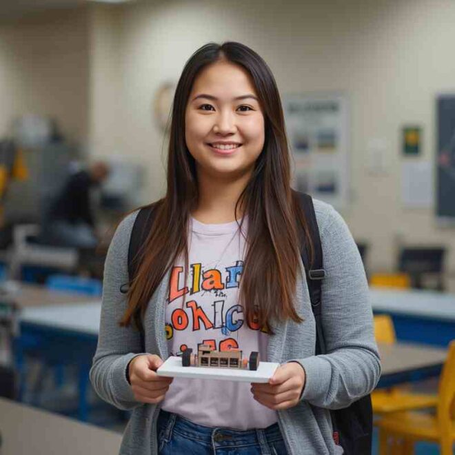 Elizabeth Lagunes Wisconsin: Academics and Swimming Success