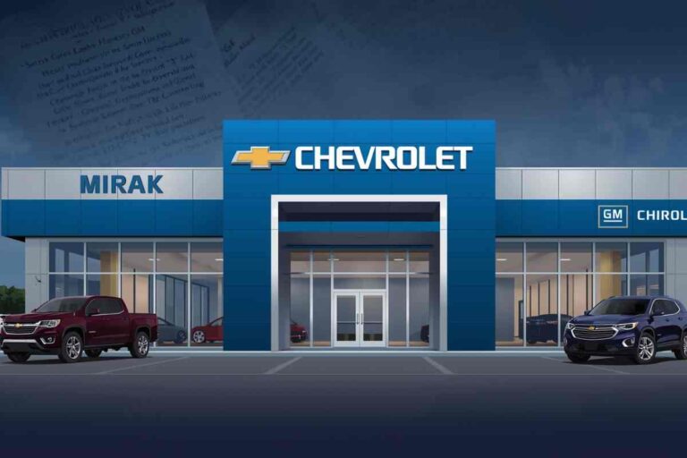 GM Mirak Chevrolet Dealership Lawsuit Explained
