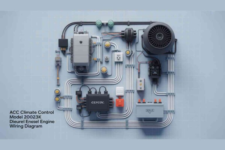 ACC Climate Control Model 20023K Diesel Engine Wiring Diagram