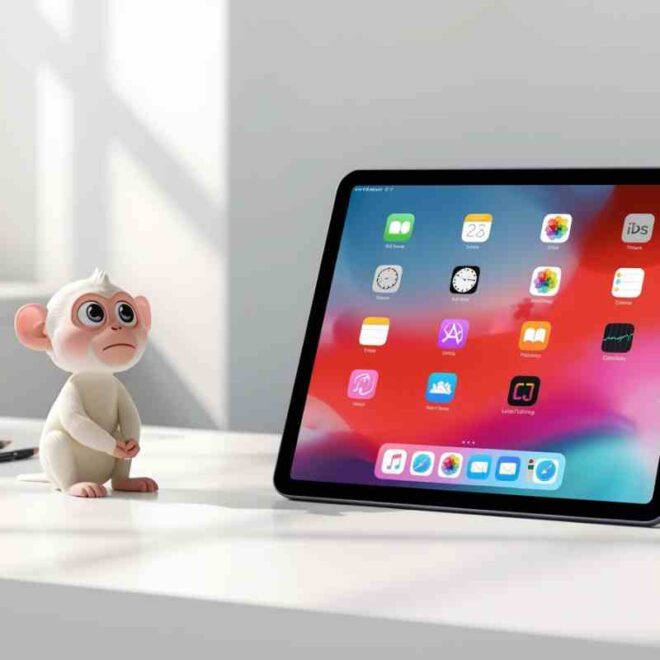 Albino Monkey Tablet Monkeys Guide to Tablets