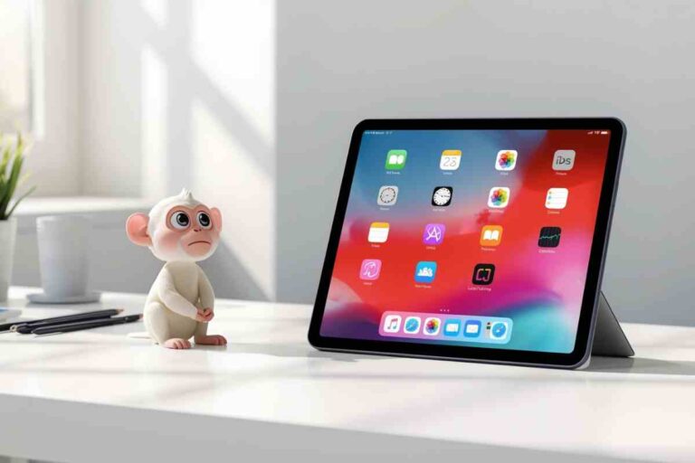 Albino Monkey Tablet Monkeys Guide to Tablets