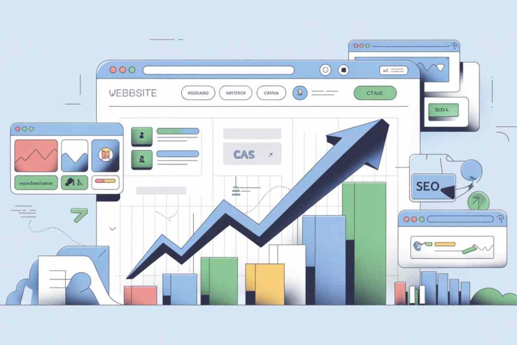 eose website updates new pages ctas campaigns traffic spike