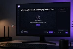 Why Does My Twitch Keep Saying Network Error? 9 Fixes